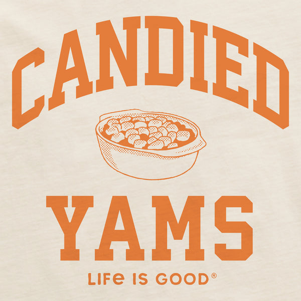 Life Is Good Women's Candied Yams Arch Short Sleeve Crusher Tee