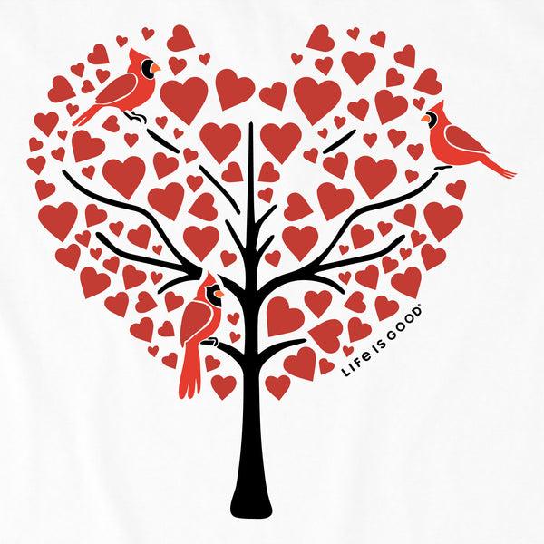 Life Is Good Women's Cardinals In Love Simply True Crew