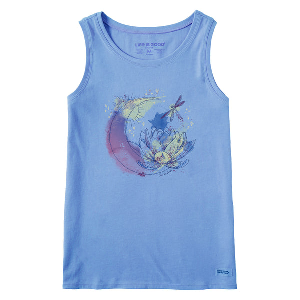 life is good Women's Celestial Dragonfly Crusher Tank
