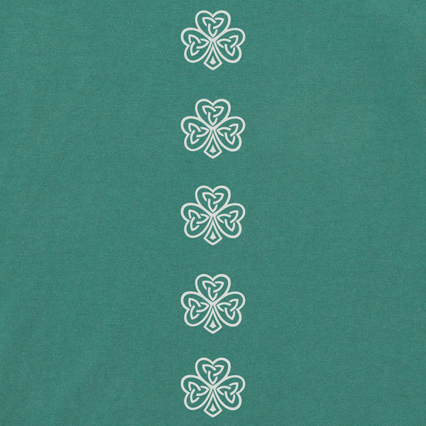 Life Is Good Women's Celtic Clovers Long Sleeve Crusher Tee