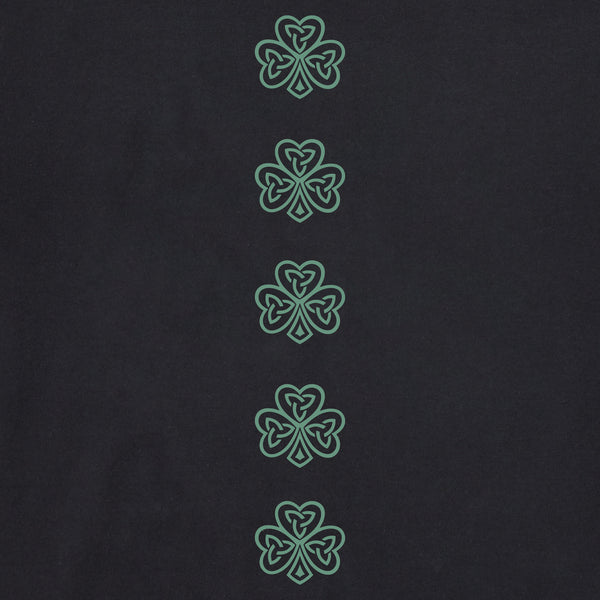 Life Is Good Women's Celtic Clovers Long Sleeve Crusher Tee