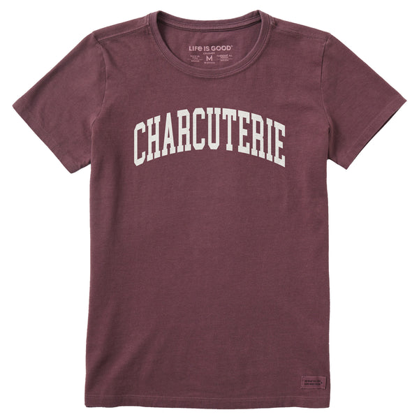 life is good Women's Charcuterie Athletic Arch Short Sleeve Crusher Tee