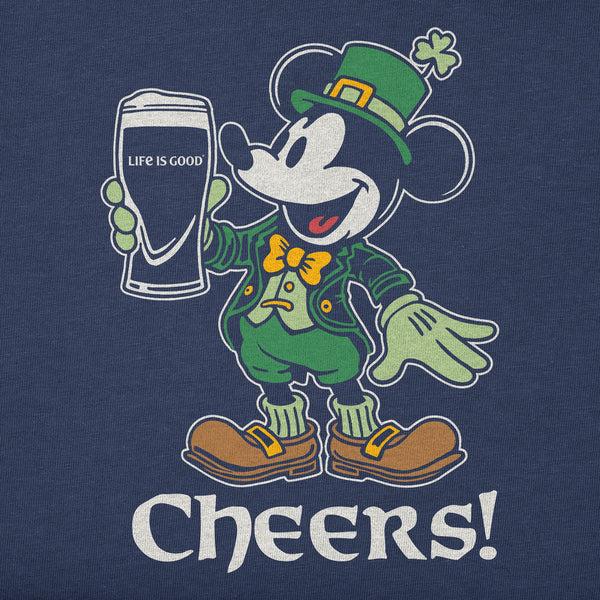 Life Is Good Women's Cheers Leprechaun Willie Simply True Crew