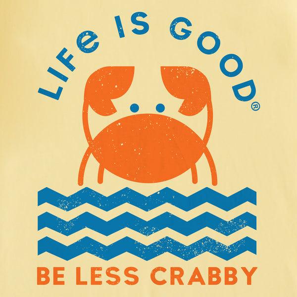 Life Is Good Women's Crafty Be Less Crabby Geometric Crusher Tank