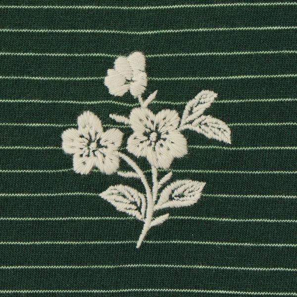 Life Is Good Women's Crafty Wildflowers Long Sleeve Striped Crusher-LITE Hooded Tee