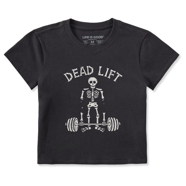 life is good Women's Dead Lift Crusher-LITE Shrunken Tee