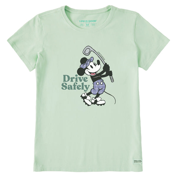 life is good Women's Drive Safely Willie Short Sleeve Crusher Tee