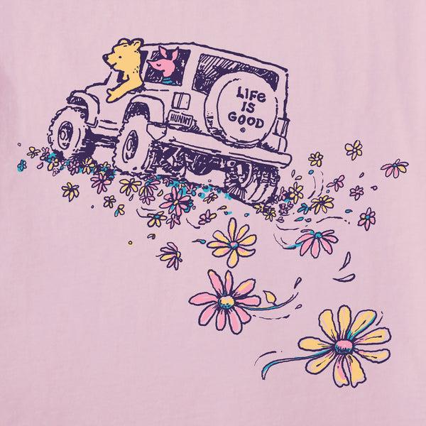 Life Is Good Women's Driving Miss Piggy Short Sleeve Tee