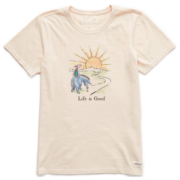 life is good Women's E u0026 P Sunset Ride Short Sleeve Crusher Tee
