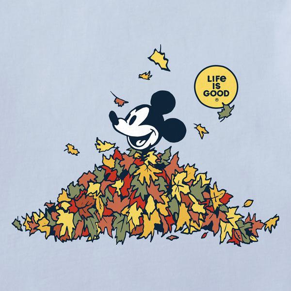 Life Is Good Women's Fall Leaves Willie Short Sleeve Tee