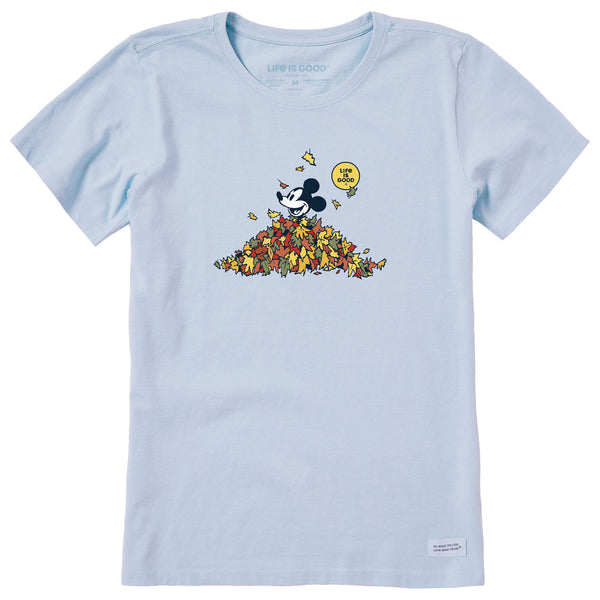 life is good Women's Fall Leaves Willie Short Sleeve Tee