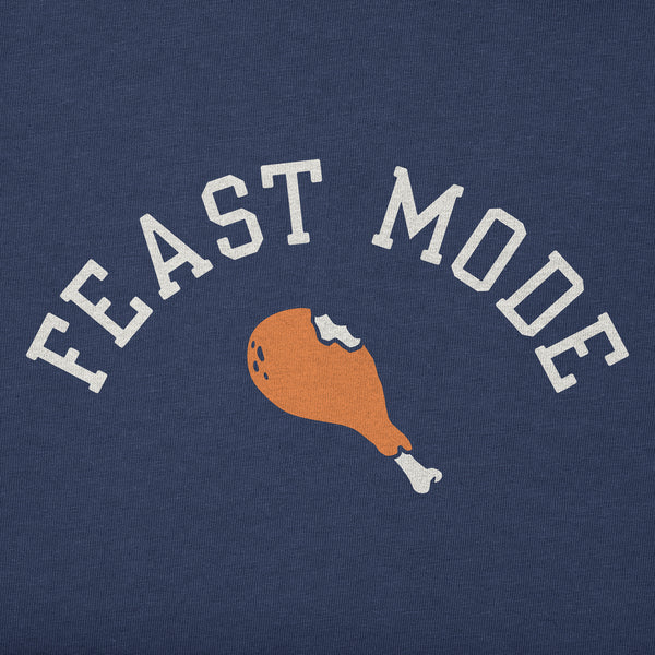 Life Is Good Women's Feast Mode Turkey Short Sleeve Crusher Boxy Tee