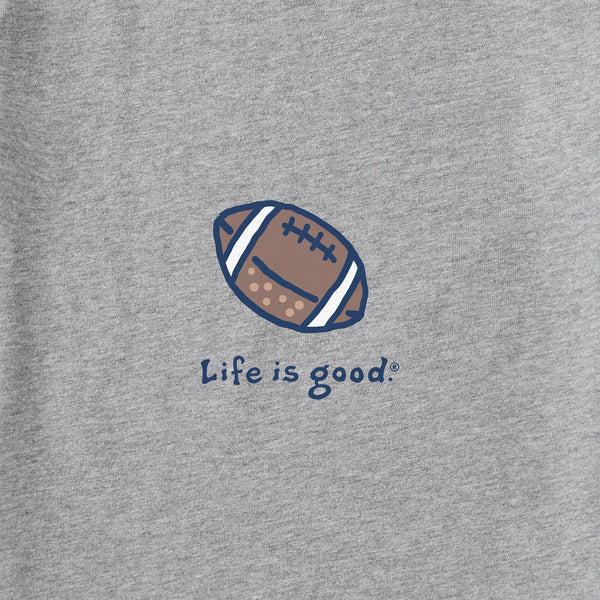 Life Is Good Women's Football Icon Short Sleeve Tee