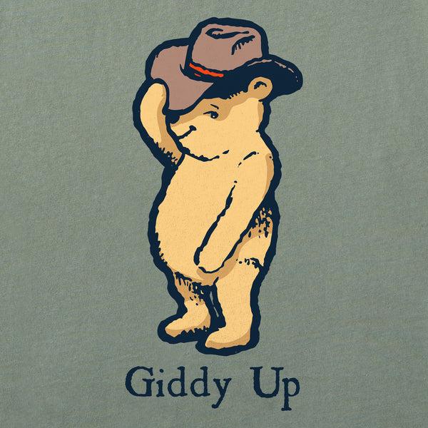 Life Is Good Women's Giddy Up Winnie Crusher Boxy Hoodie