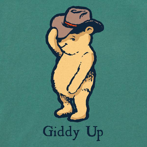 Life Is Good Women's Giddy Up Winnie Short Sleeve Crusher Boxy Tee