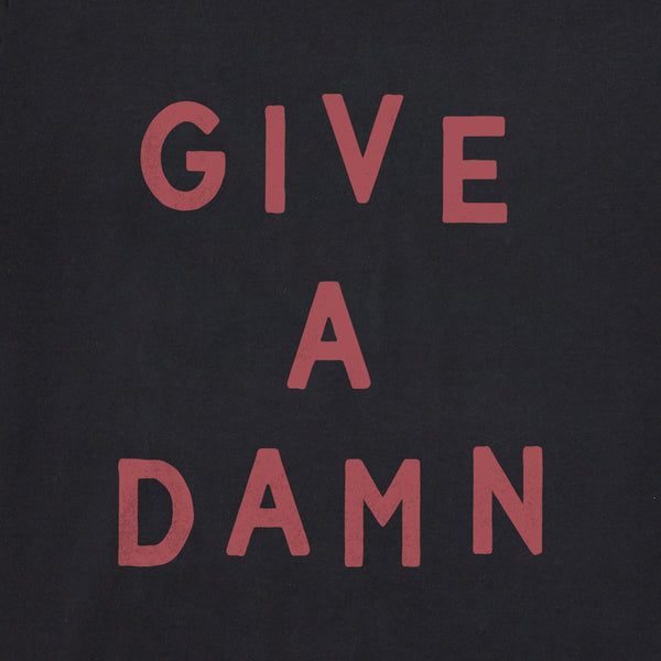 Life Is Good Women's Give A Damn Crusher-LITE Shrunken Tee
