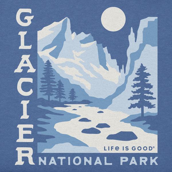 Life Is Good Women's Glacier National Park Short Sleeve Tee