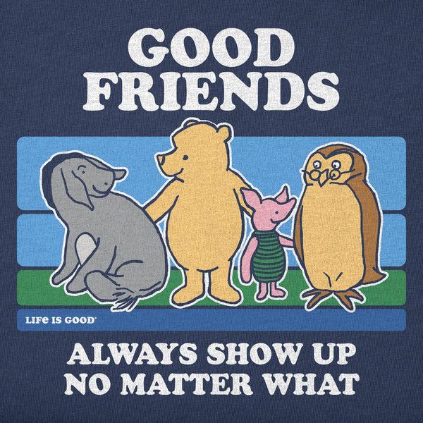 Life Is Good Women's Good Friends Winnie Short Sleeve Tee