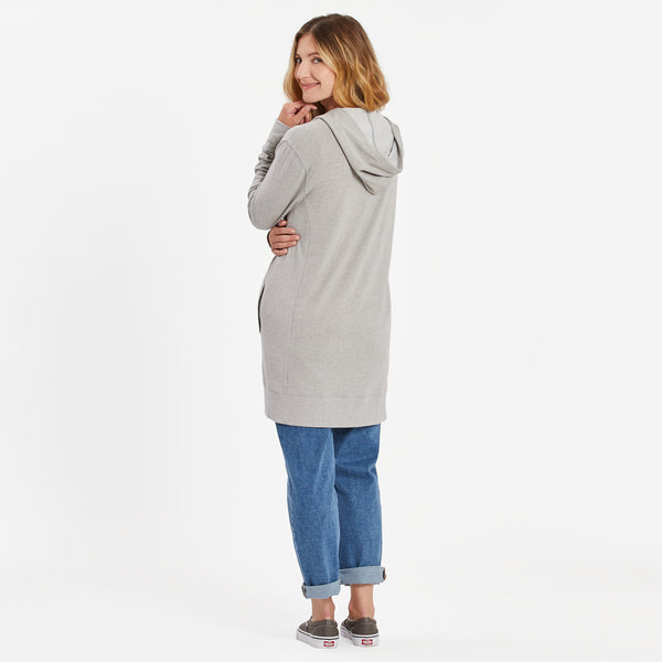 Life Is Good Women's Good Vibes Wordmark Beyond Hip French Terry Tunic