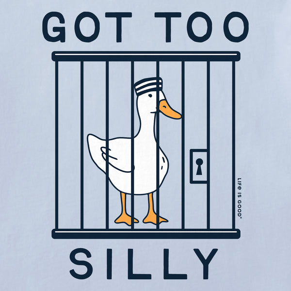 Life Is Good Women's Got Too Silly Crusher-LITE Shrunken Tee