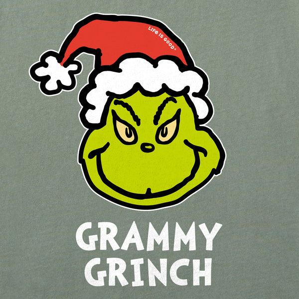 Life Is Good Women's Grammy Grinch Long Sleeve Crusher Tee