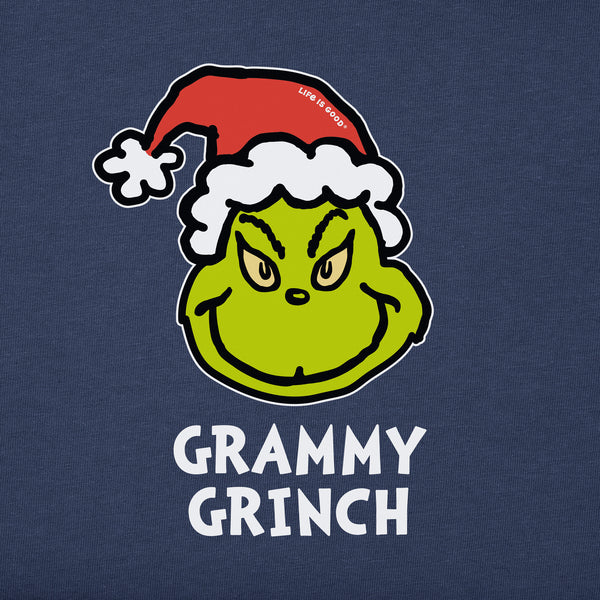 Life Is Good Women's Grammy Grinch Long Sleeve Crusher Tee