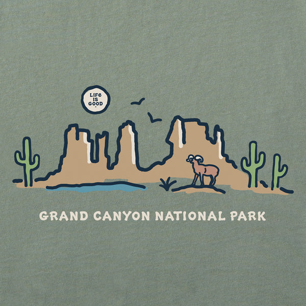 Life Is Good Women's Grand Canyon Vista Short Sleeve Crusher Tee