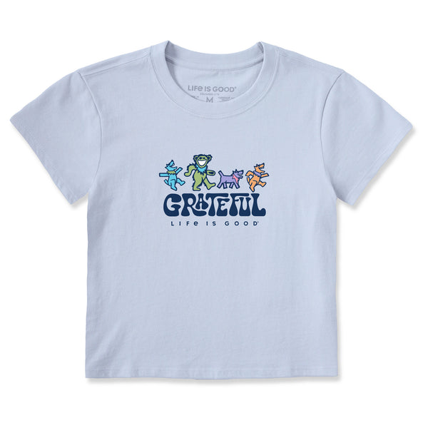 life is good Women's Grateful Dancers Crusher-LITE Shrunken Tee