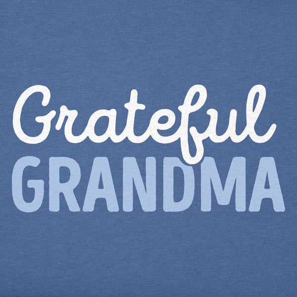 Life Is Good Women's Grateful Grandma Script Short Sleeve Crusher Vee