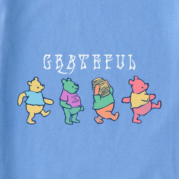 Life Is Good Women's Grateful Winnies Short Sleeve Crusher Boxy Tee