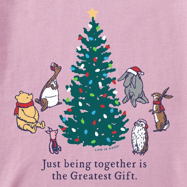 Life Is Good Women's Greatest Gift Winnie U0026 Friends Short Sleeve Crusher Tee