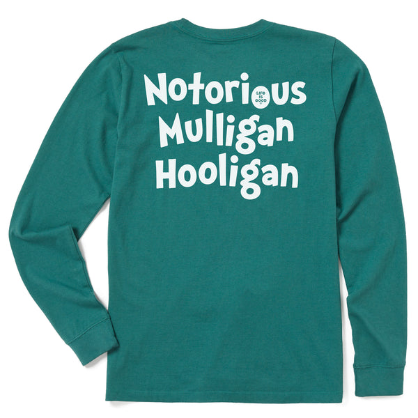 Life Is Good Women's Grinch Mulligan Hooligan Long Sleeve Crusher Tee