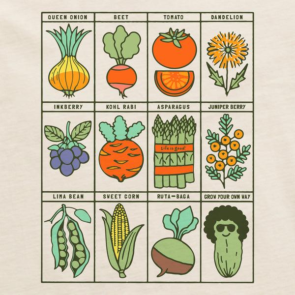 Life Is Good Women's Grow Your Own Way Short Sleeve Crusher Boxy Tee