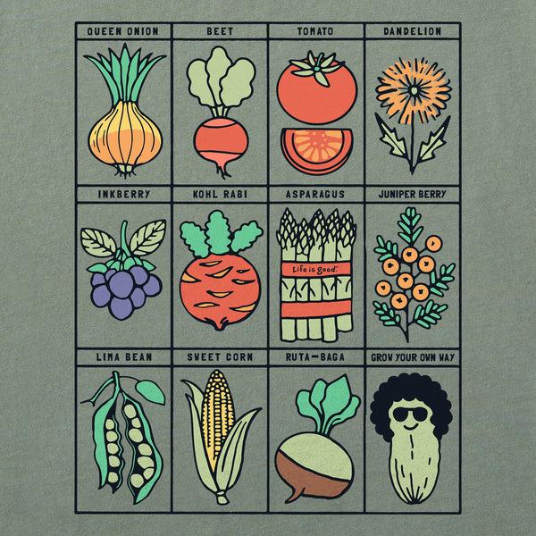 Life Is Good Women's Grow Your Own Way Short Sleeve Crusher Boxy Tee