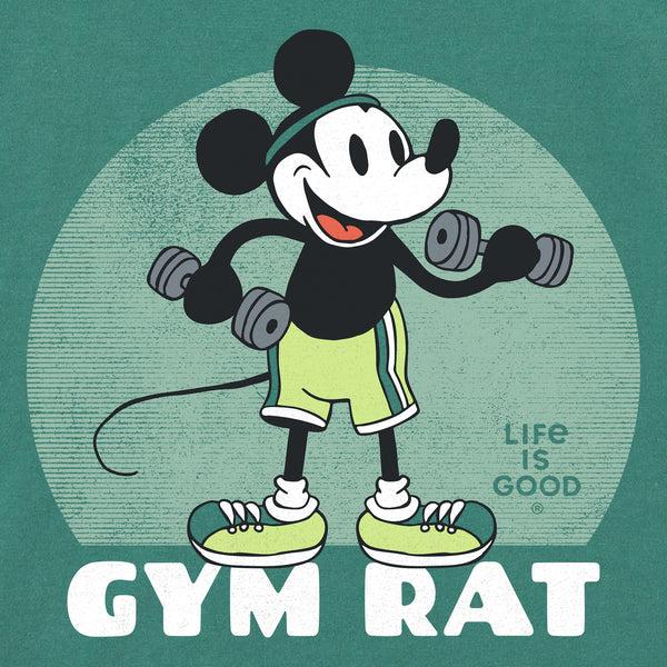 Life Is Good Women's Gym Rat Willie Short Sleeve Crusher Tee