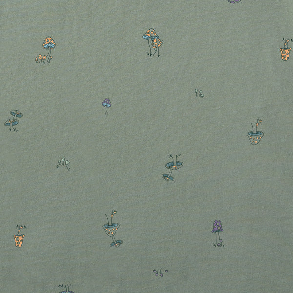 Life Is Good Women's Hippie Mushroom Pattern Crusher-LITE Easy Tee