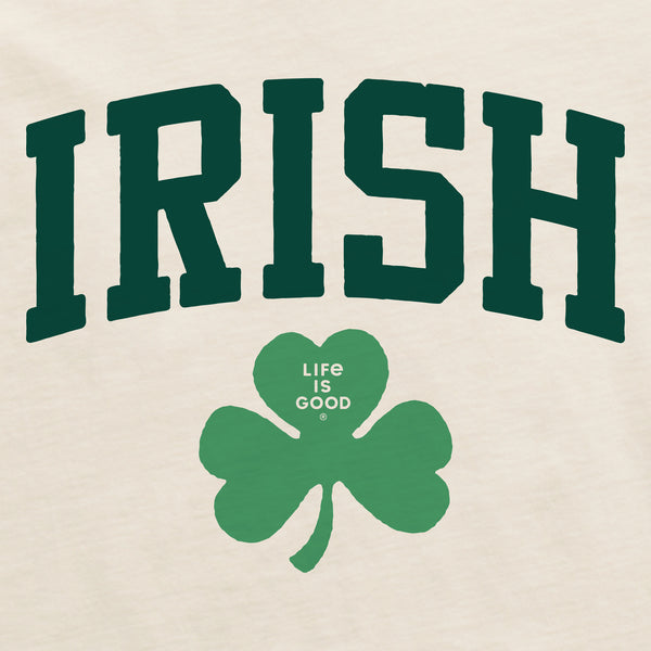 Life Is Good Women's Irish Clover Crusher Boxy Hoodie