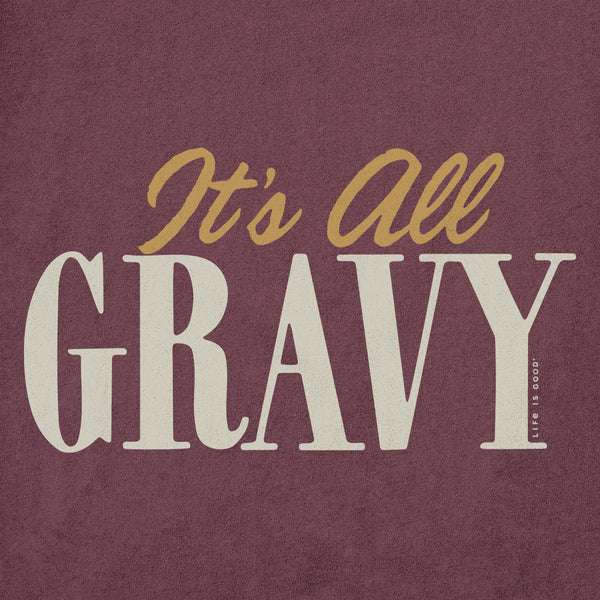 Life Is Good Women's It's All Gravy Short Sleeve Crusher Tee