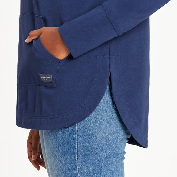 Life Is Good Women's Joy Explosion Crusher-FLEX Hoodie Tunic