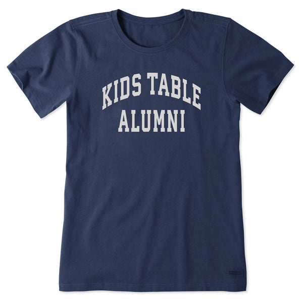 life is good Women's Kids Table Alumni Arch Short Sleeve Crusher Tee