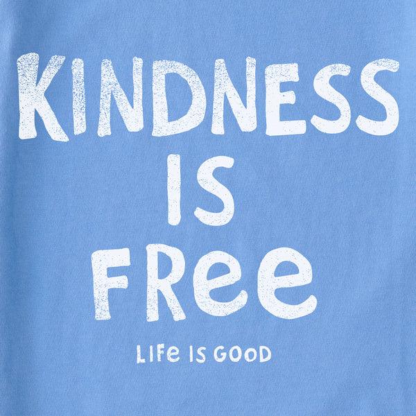 Life Is Good Women's Kindness Is Free Long Sleeve Crusher Tee