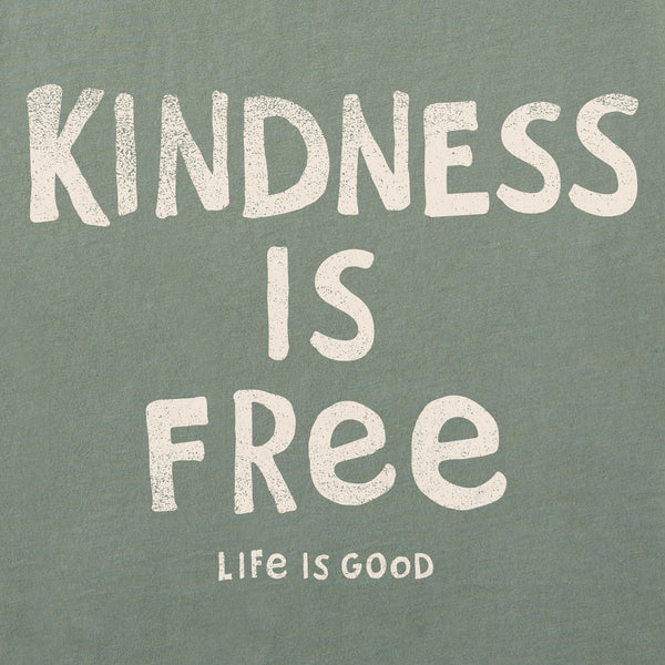 Life Is Good Women's Kindness Is Free Long Sleeve Crusher Tee