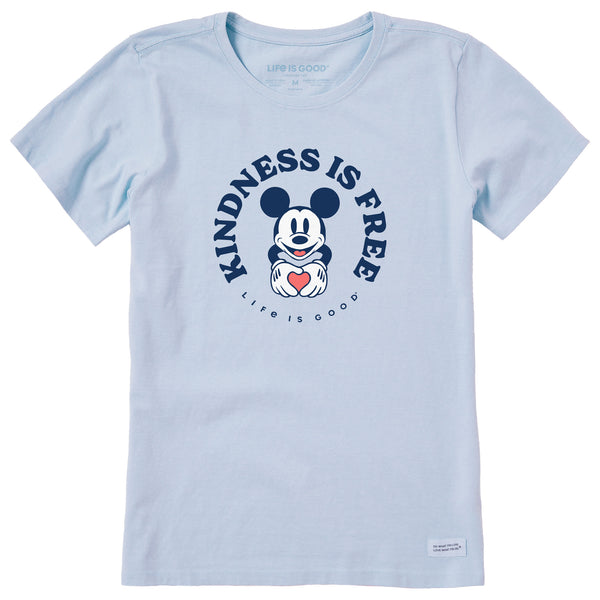 life is good Women's Kindness is Free Willie Short Sleeve Crusher Tee