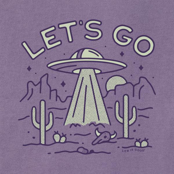 Life Is Good Women's Let's Go UFO Crusher Boxy Hoodie