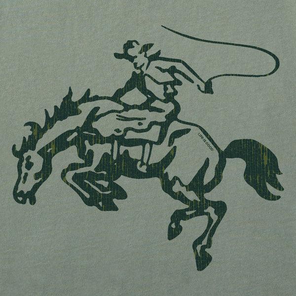 Life Is Good Women's Let's Rodeo Crusher-LITE Shrunken Tee