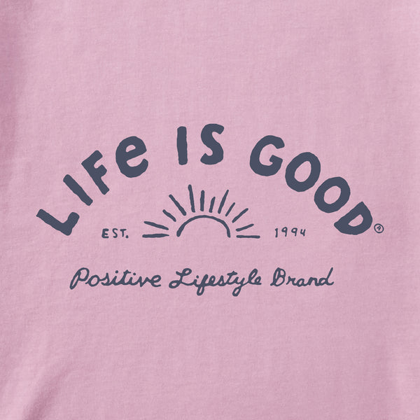 Life Is Good Women's Life Is Good Positive Lifestyle Brand Crusher-FLEX Oversized Crew