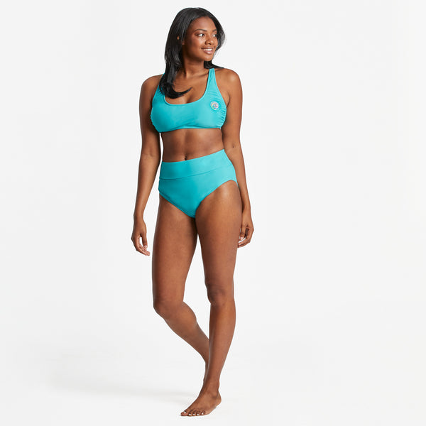 Life Is Good Women's Life Is Good Solid Highwaist Bikini Swimsuit Bottom