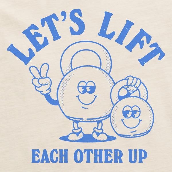 Life Is Good Women's Lift Each Other Up Short Sleeve Crusher Boxy Tee