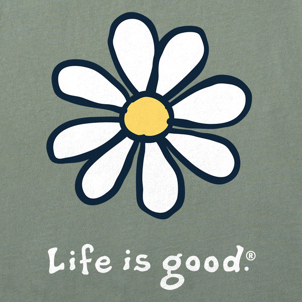 Life Is Good Women's LIG Daisy Crusher-LITE Shrunken Tee