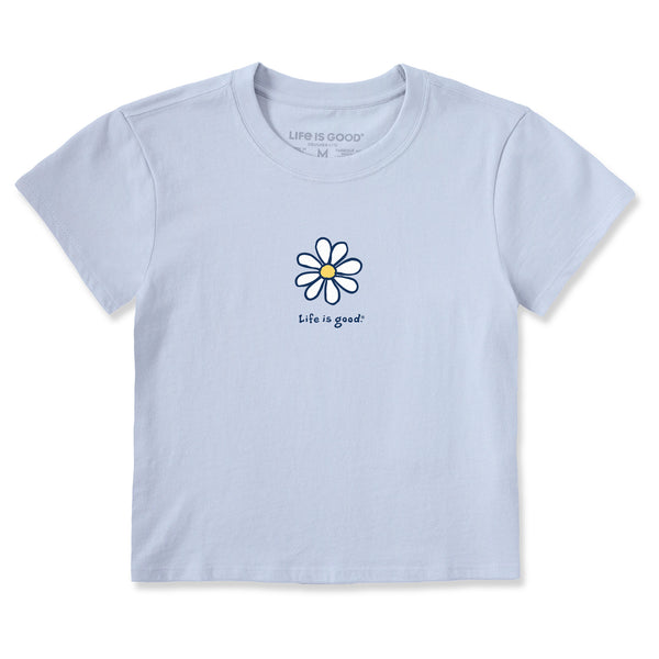 Life Is Good Women's LIG Daisy Crusher-LITE Shrunken Tee